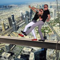Após Abu Dhabi, Roberto Justus e Ana Paula Siebert curtem lua de mel em Dubai