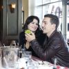 Di Ferrero e Isabelli Fontana se divertiram muito em restaurante de Las Vegas, nos Estados Unidos