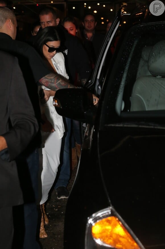 Kim Kardashian já esteve no Brasil em 2013, com o marido, o músico Kanyer West. Dessa vez, a socialite veio sozinha