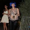 Patricia Pillar usou uma peruca azul na festa de encerramento de 'Lado a Lado', em 2013