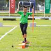 Fernanda Souza também é fã de suco verde e não dispensa os treinos físicos. 'É preciso se dedicar'