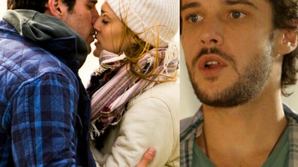 Novela 'Sete Vidas': Pedro vê Julia e Felipe se beijando e fica arrasado