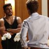 Em 'I Love Paraisópolis', Grego (Caio Castro) também ameaçou Benjamin (Maurício Destri) para que ele se afaste de Marizete (Bruna Marquezine)