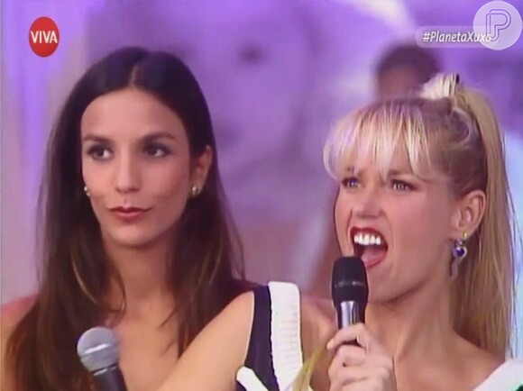 Ivete Sangalo sempre foi bem recebida por Xuxa em seus programas e as duas se tornaram grandes amigas