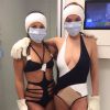 Lindsay Lohan adepta da a técnica da crioterapia, tratamento estético a -110º