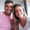 Fernanda Gentil espera o primeiro filho do marido, Matheus Braga