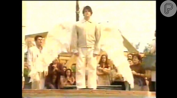 O anjo Emanoel, interpretado por Selton Mello, foi a surpresa de 'A Indomável', de 1997
