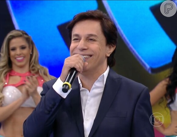 Tom Cavalcante retorna à Globo em participação no 'Domingão do Faustão', em 21 de junho de 2015