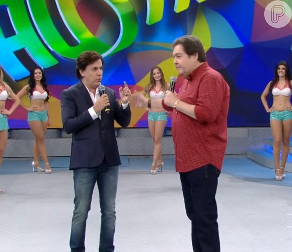 Tom Cavalcante agradece a Fausto Silva por retorno à Globo: 'Não economizou esforços e eu fico muito agradecido'