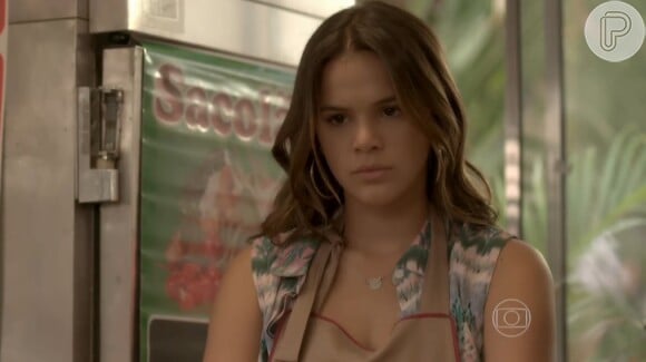 Bruna Marquezine interpreta Mari, uma menina batalhadora que não perde trabalho na novela 'I Love Paraisópolis'