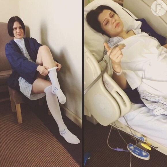 Jessie J passou por operação e usou sua conta de Instagram para acalmar os fãs: 'Passei por operação mas estou bem'
