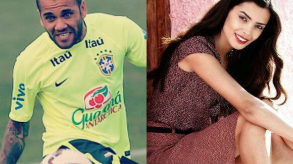Jogador Daniel Alves, titular da Seleção, assume namoro com modelo espanhola