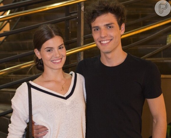 O casal namora há dois anos e se conheceu nos bastidores da São Paulo Fashion Week