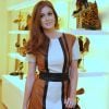 Marina usou vestido NK Store de R$ 2.772,63 para conferir a inauguração de uma loja no Rio de Janeiro