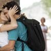 Pedro (Jayme Matarazzo) beija Júlia (Isabelle Drummond), na novela 'Sete Vidas'