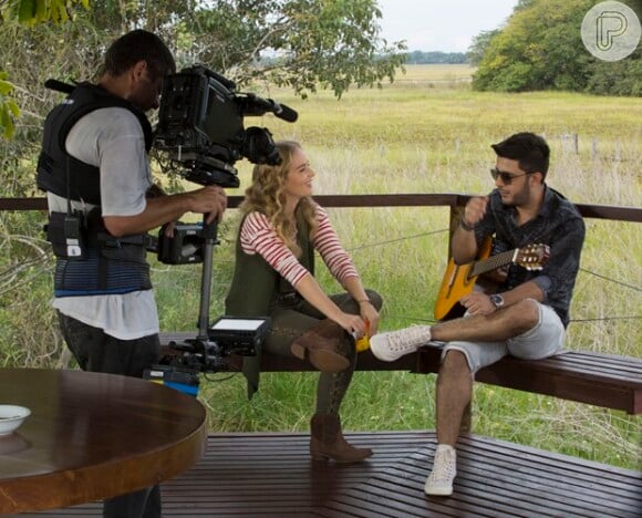 Cristiano Araújo deu sua última entrevista para a Rede Globo no programa 'Estrelas'
