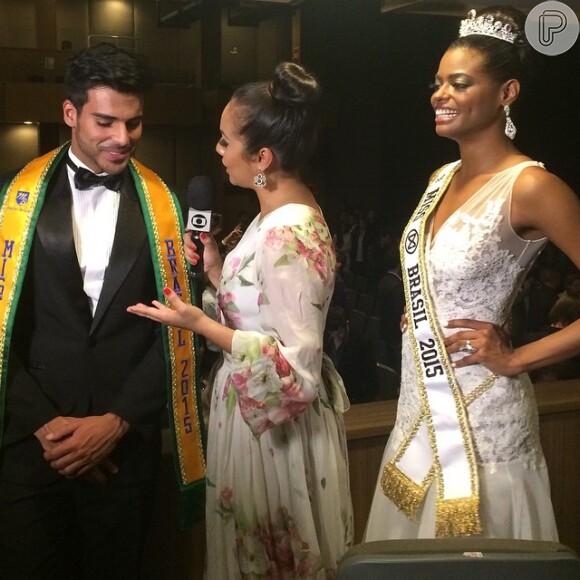 Ana Luisa Castro, de 23 anos, é sergipana e foi eleita a Miss Mundo Brasil 2015.