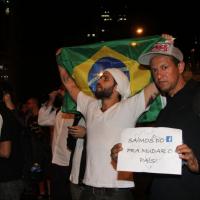 Bruno Gagliasso fala sobre o protesto no Rio: 'Apenas mais um na multidão'