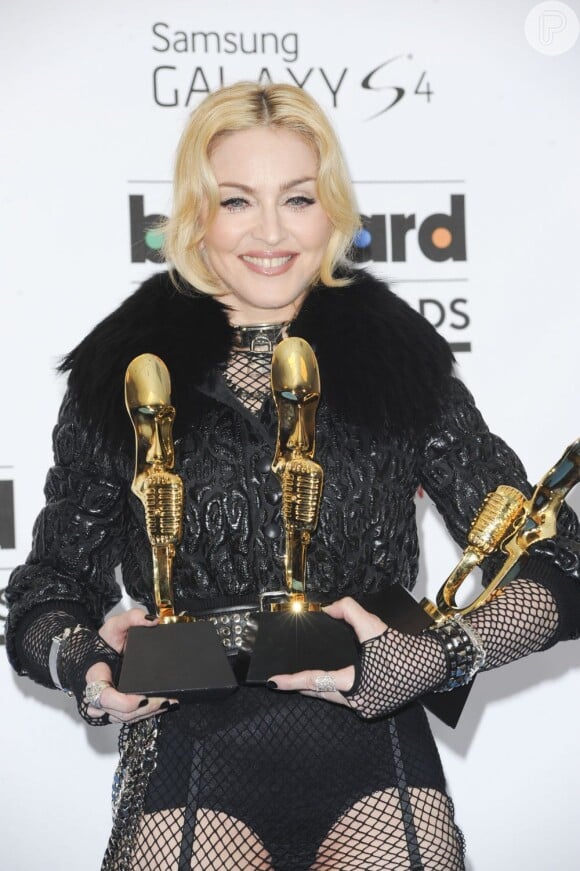 Madonna ganhou três 'Billboard Music Awards' em maio desta ano