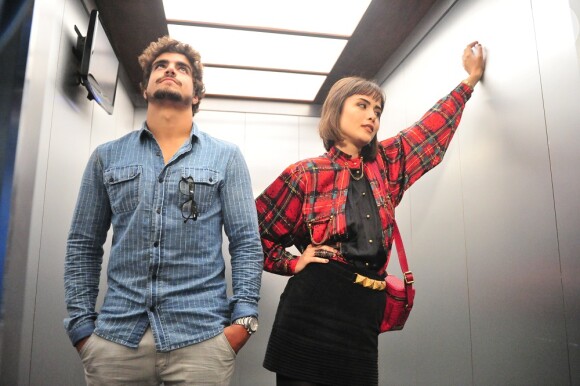 Maria Casadevall e Caio Castro vivem um relacionamento complicado em 'Amor à Vida'