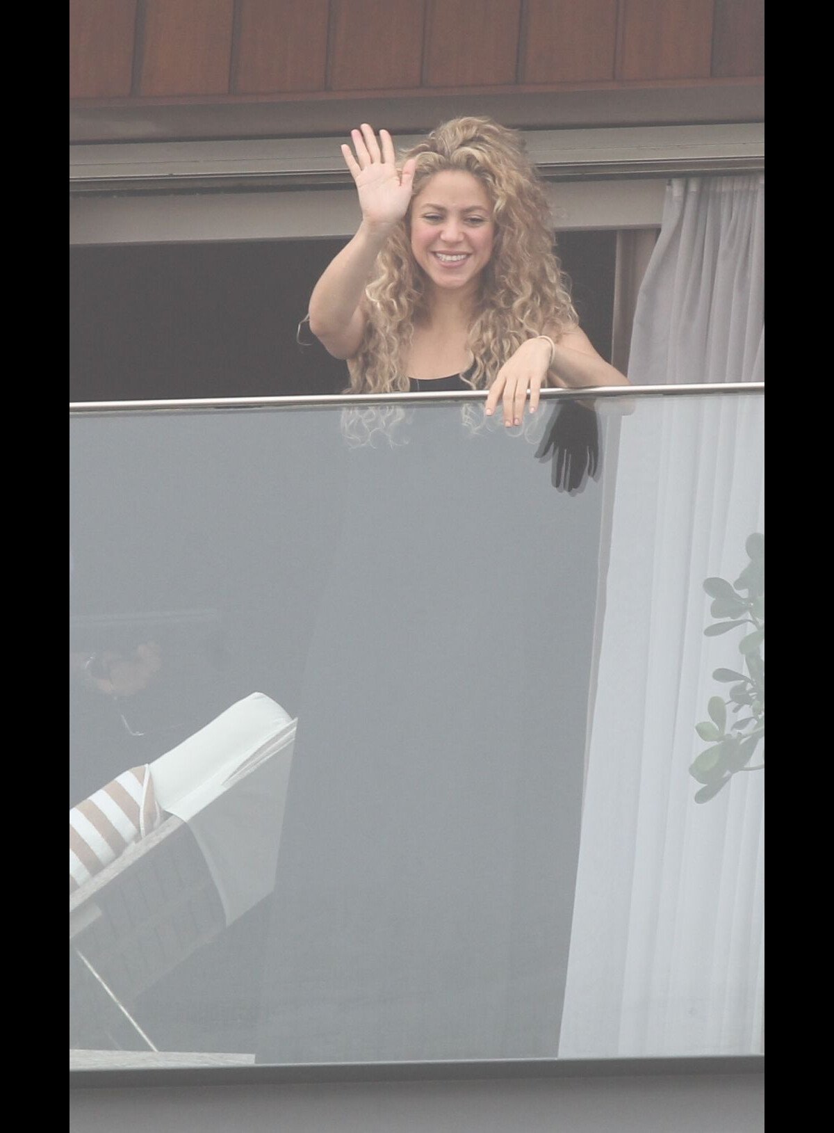 Foto: Shakira estava hospedada no hotel Fasano, na Praia de Ipanema, no