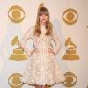 Taylor Swift apresenta a cerimônia dos indicados ao Grammy 2013, em 5 de dezembro de 2012