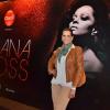 Virna não deixou de prestigar a diva Diana Ross