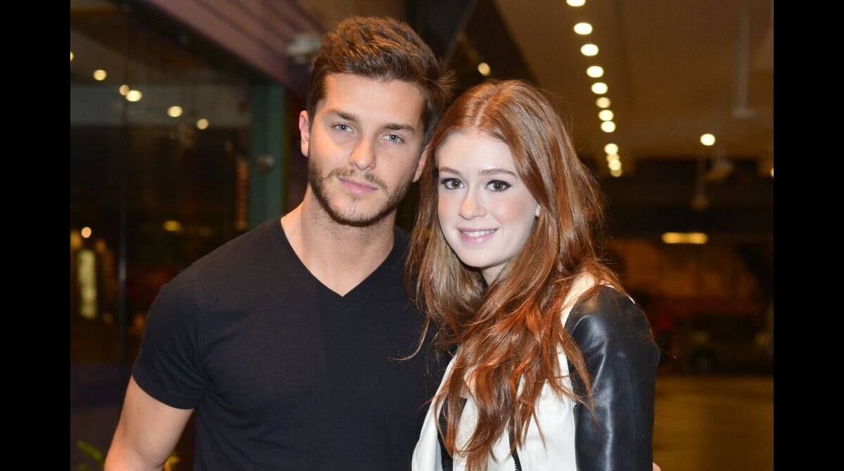 Foto: Marina Ruy Barbosa e Klebber Toledo posam para foto - Purepeople