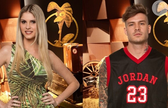 Bárbara Evans e Mateus Verdelho participam do reality show e o modelo não se cansa de investir na loira