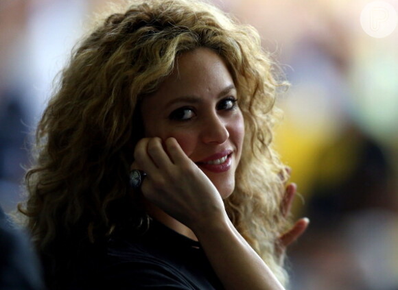 Shakira assistiu aos jogos da Copa dos Confederações, no Brasil