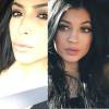 Kim Kardashian e Kylie Jenner também não dispensam uma selfie no carro, a chamada 'carfie'