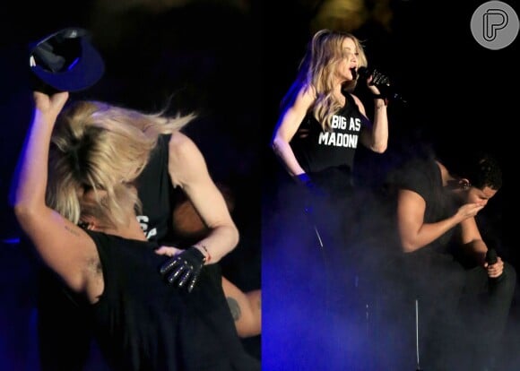Polêmica, Madonna tascou um beijão na boca do rapper Drake, que não pareceu curtir tanto assim a ousadia da rainha do pop