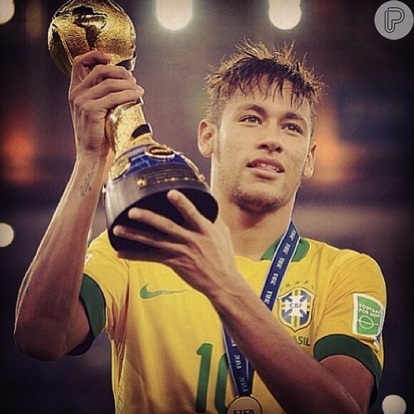 Neymar ajudou a Seleção a conquistar a Copa das Confederações