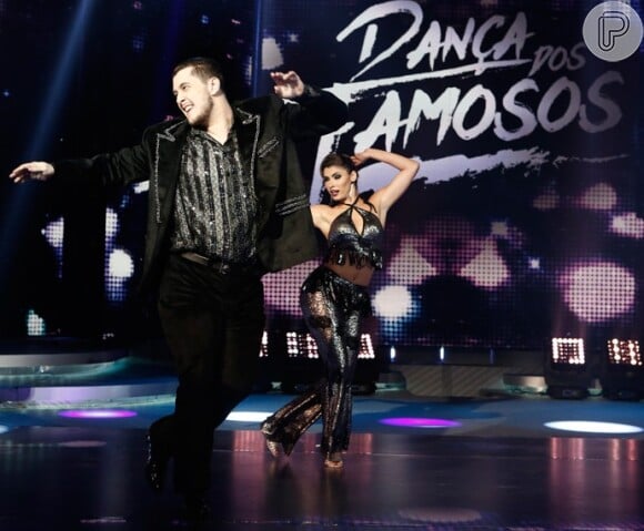 Bruno Boncini e Ana Paula Guedes foram os favoritos de Sheron Menezzes na estreia do 'Dança dos Famosos'