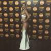 Carolina Dieckmann gravou para o especial 'Globo de Ouro Palco Viva', usando um vestido de R$ 6 mil, da grife Lolitta. Atriz recebe elogios no Instagram, no dia 11 de agosto de 2015