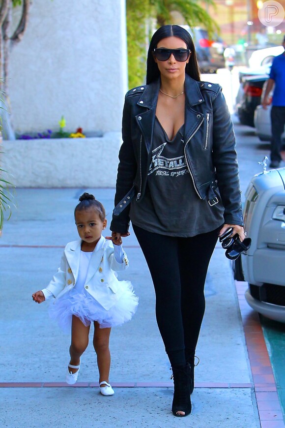 kardashian é mãe de North West, de 2 anos