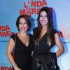 Gloria Pires e Antonia Morais lançaram o filme 'Linda de Morrer' na noite de terça-feira, 11 de agosto, no Cinépolis Lagoon, na Zona Sul do Rio de Janeiro