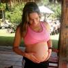 Fernanda Gentil está grávida de seu primeiro filho, Gabriel, e chegou a engordar 11 quilos