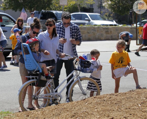 Jennifer Garner e Ben Affleck são pais de Violet, 9, Seraphina, 6, e Samuel, 3