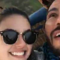 Isis Valverde curte passeio de balão com Uriel Del Toro no México: 'Amor'