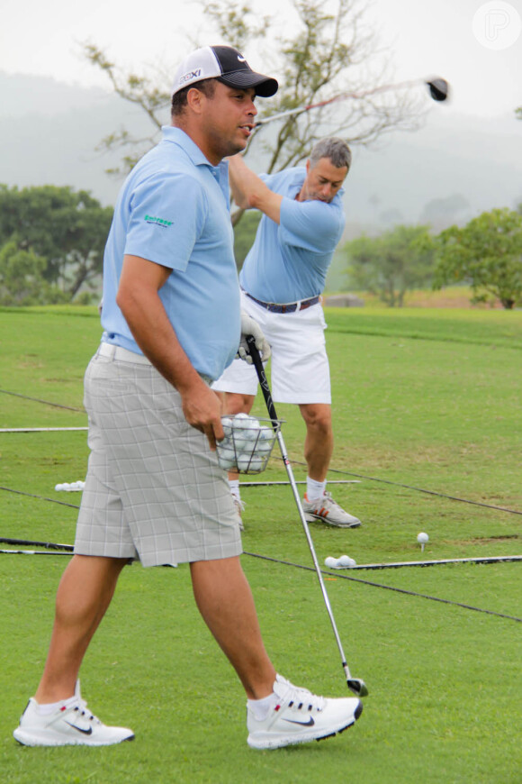 Ronaldo Fenômeno está participando do 'Medida certa', quadro do dominical 'Fantástico'