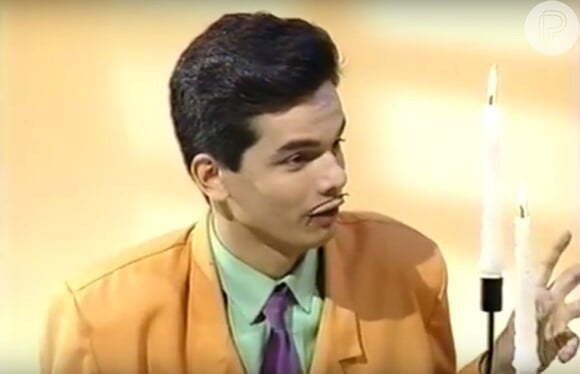Otaviano Costa interpretou Alcebíades na sátira 'Tempestade de Lágrimas', exibida no programa de Angélica no SBT