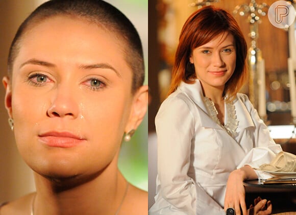 Rachel Ripani também abriu mão da vaidade na novela 'Caras & Bocas', de Walcyr Carrasco, em 2009, quando sua personagem estava passando por quimioterapia