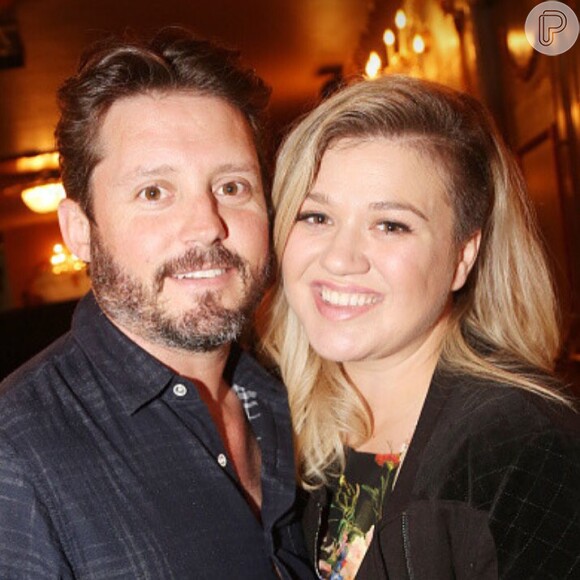 Kelly Clarkson é casada há quase dois anos com o empresário Brandon Blackstock