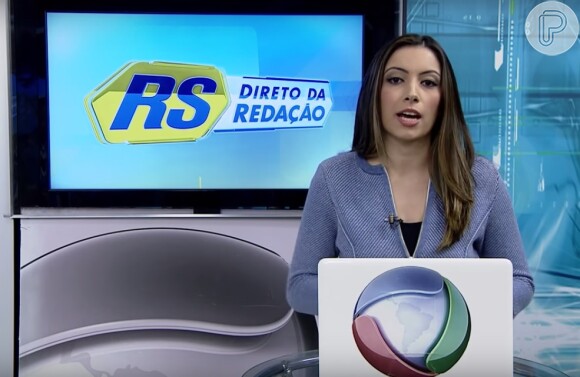 Paloma Poeta também já apresentou telejornal na TV Record