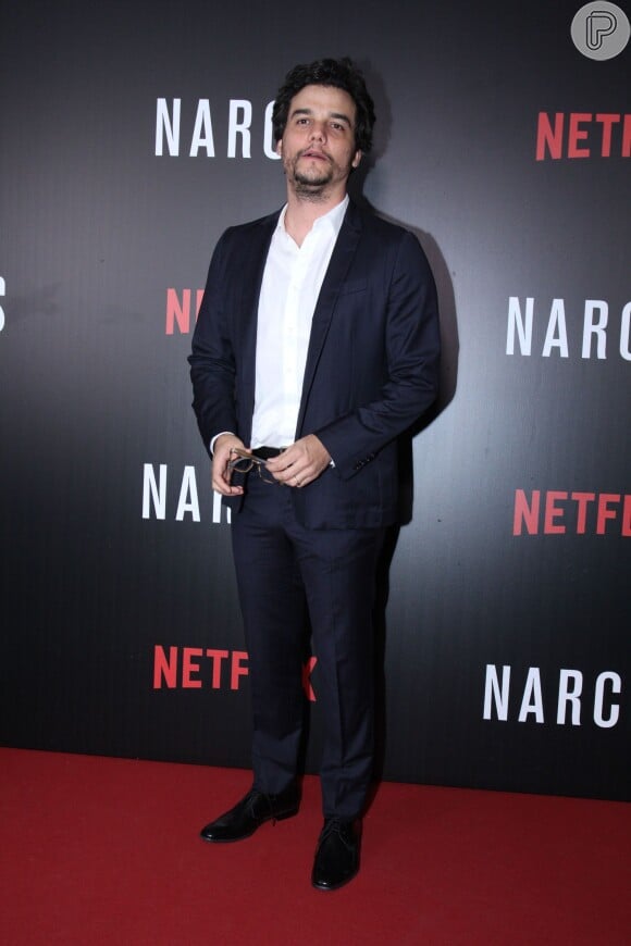 Wagner Moura é o protagonista Pablo Escobar na série 'Narcos'
