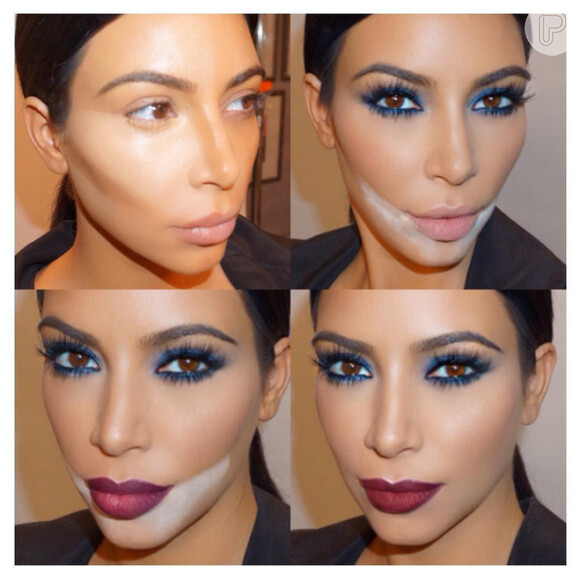 Kim kardashian dá dicas de maquiagem que fazem sucesso na rede social