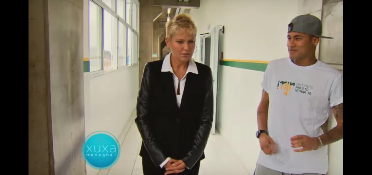 Foto: Neymar foi entrevistado por Xuxa nesta segunda-feira, 24 de agosto de  2015 - Purepeople