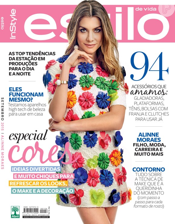 Alinne Moraes é a capa da revista 'Estilo' de setembro