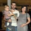 Regiane Alves e o marido, João Gomez, já são pais de João Gabriel, de 1 ano e 4 meses